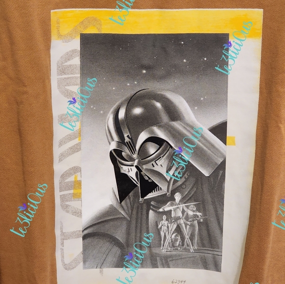 DISNEY PARKS STAR WARS DARTH VADER SWEATSHIRT - Picture 2 of 5